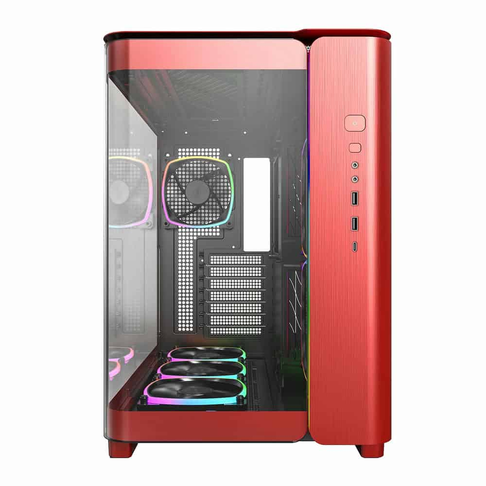 (image for) Montech KING 95 PRO Red Mid Tower PC Case